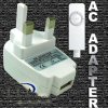 Xpert Systems  iPOD USB to 3-Pin UK Mains Charger for iPods/mp3/Mp4 [ 500mA ] QuickFind: 1138