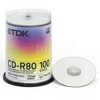 TDK  52x 700MB 80Min White Printable CDR <br>QuickFind: 3990