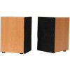 Xpert Systems  Black / Teak 2.1 Speakers - 18W RMS QuickFind: 4699