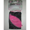 Glam-o-Rox  Pink Heart - Soft Padded Pouch Case <br>QuickFind: 4755