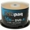 Bulkpaq  16x 4.7GB 120Min DVD-R Orange Top <br>QuickFind: 4767