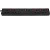 Xpert Systems  6-Way Power Strip 2m Cable in Black QuickFind: 4971