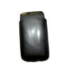 Apple iPhone Leather Look Pouch Case [ Black ] QuickFind: 4997