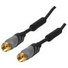 Hyundai 1.5 Metres 75 Ohm Satellite TV Coax Cable QuickFind: 5068