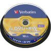 Verbatim  4x 4.7GB 120Min DVD-RW Advazo Jewel Case <br>QuickFind: 5218