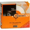 Intenso  52x 800MB 90Min CDR in Slim Jewel Case <br>QuickFind: 5321