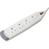 Belkin  SurgeMaster 4-Way Surge Protector 1M Cable (£25,000 Warranty) QuickFind: 5557