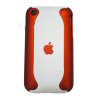 Apple iPhone 3G / 3GS Hard Back Cover [ Sporty White / Red ] <br>QuickFind: 5581