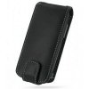 Nokia 5230 / 5800 XpressMusic Leather Vertical Flip Case [ BLACK ] <br>QuickFind: 5681