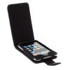 Apple iPod Touch 2G/3G Leather Flip Case - Black <br>QuickFind: 5791