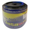 Datawrite  16x 4.7GB 120Min Titanium Full Face White Printable DVD+R <br>QuickFind: 5845
