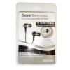 Xpert Systems  iSecureFit Metallic Earphone [ BLACK ] <br>QuickFind: 6251