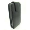 Nokia 5530 Leather Vertical Flip Case [ BLACK ] <br>QuickFind: 6454