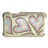 Apple iPod Touch G2/G3 Crystal Bling Diamante Back Cover [ PINK WITH SILVER - LOVE HEARTS ] <br>QuickFind: 6567