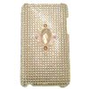 Apple iPod Touch G2/G3 Crystal Bling Diamante Back Cover [ PINK WITH LARGE DIAMANTE ] <br>QuickFind: 6620