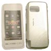 Nokia 5230 / 5800 XpressMusic Hard Shell Case [ SILVER ] <br>QuickFind: 6628