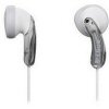 Sony MDR-ED12LP In-Ear earphones with Standard 3.5mm Stereo Jack Plug  [ WHITE AND GREY ] QuickFind: 6635
