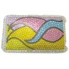 Apple iPod Touch G2/G3 Crystal Bling Diamante Back Cover [ COLOURED LEAVES ] <br>QuickFind: 6687