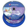 Verbatim  16x 4.7GB 120Min DVD+R Advanced AZO Full Face White Printable QuickFind: 6806