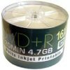 AOne  8x 4.7GB 120Min Full Face White Printable DVD+R <br>QuickFind: 6823