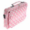 Xpert Systems 10.2 Inch Large Polka Dot Laptop Bag - [ BABY PINK ] QuickFind: 6931