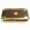 Apple iPhone 3G / 3GS Hard Back Cover - [ BLACK / CHROME ] QuickFind: 6955