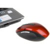 Xpert Systems USB 2.4Ghz Wireless Optical Mouse with Micro USB Dongle [ RED / BLACK ] 6 Month Battery Life QuickFind: 7567