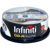 Infiniti  52x 700MB 80min Branded Frosty Top CDR <br>QuickFind: 7056