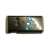 Nokia 6300 Diamante Bling Hard Cover [ BLACK WITH BLUE CROWN ] <br>QuickFind: 7068
