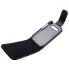 Nokia E71 Leather Vertical Flip Case [ BLACK ] <br>QuickFind: 7085