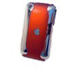 Apple iPhone 3G / 3GS Hard Back Cover - [ MAROON / CHROME ] <br>QuickFind: 7107