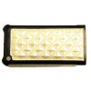 Apple iPhone 3G / 3GS Leather Style Classy Flip Case with Hard Back [ BLACK / WHITE ] <br>QuickFind: 7114