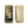 Nokia 5230 / 5800 XpressMusic Bling Diamante Cover - Front & Back [ SILVER ] <br>QuickFind: 7120