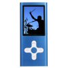 Foehn & Hirsch 8GB  TJ-514 Fifth Gen MP4 Player with G-Sensor Camera & FM Radio 2.4 inch TFT Screen [ BLUE ] QuickFind: 7134