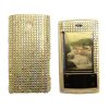 Nokia X3 Crystal Bling Diamante Cover [ SILVER - FRONT & BACK ] <br>QuickFind: 7157