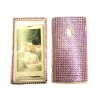 Nokia X10 Crystal Bling Diamante Cover [ PURPLE - FRONT & BACK ] <br>QuickFind: 7159