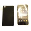 Apple iPhone 4G Hard Back Cover - Soft Touch [ BLACK ] <br>QuickFind: 7162