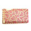 Apple iPod Touch G4 Crystal Bling Diamante Back Cover [ PINK LOVE HEARTS ] <br>QuickFind: 7173