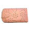 Apple iPhone 3G/3GS Leather Flip Case [ SPARKLY PINK BLING ] <br>QuickFind: 7195