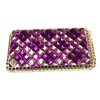 Apple iPhone 3G / 3GS Diamante Bling Case [ PURPLE CRYSTALS ] <br>QuickFind: 7247