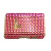 Sony Ericsson X10 Mini Diamante Bling Back Cover for Mobile Phone [ PINK ] <br>QuickFind: 7263