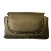 Xpert Systems  Leather Look Slip Universal Mobile Phone Belt Pouch - Small [ BLACK ] <br>QuickFind: 7292