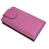 Apple iPhone 4G Leather Vertical Flip Case [ DEEP PINK ] <br>QuickFind: 7366