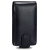 Blackberry 9300 Curve Leather Vertical Flip Case [ BLACK ] <br>QuickFind: 7373