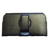 Samsung i9000 Galaxy S Leather Horizontal Belt Flip Open Case [ BLACK ] QuickFind: 7385
