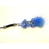 Xpert Systems  Mobile Phone Charm [ BLUE DIAMANTE BLING ] <br>QuickFind: 7393