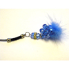 Xpert Systems  Mobile Phone Charm [ BLUE DIAMANTE BLING ] <br>QuickFind: 7394