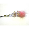 Xpert Systems  Mobile Phone Charm [ PINK DIAMANTE BLING ] <br>QuickFind: 7396