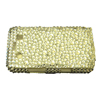 Blackberry 9700 Bold Crystal Bling Diamante Cover [ SILVER ] <br>QuickFind: 7398