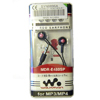 Xpert Systems MDR-E480SP In The Ear Headphones with 3.5mm Jack Plug [ BALCK / PINK ] <br>QuickFind: 7400